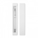 EDUAR Długopis aluminiowy z touchpenem biały