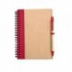 SONORA PLUS Notes A5 z długopisem czerwony