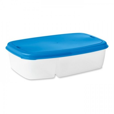 DILUNCH Lunch box ze sztućcami (niebieski)