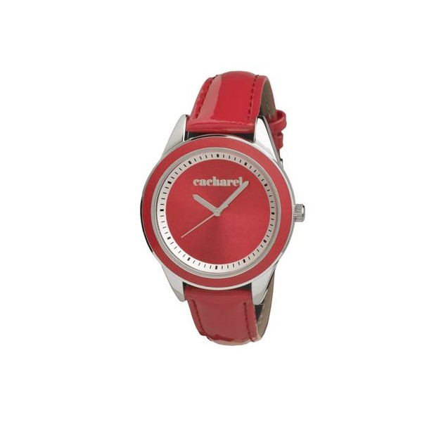 CACHAREL Zegarek `Monceau Red` kolor czerwony CMN2285