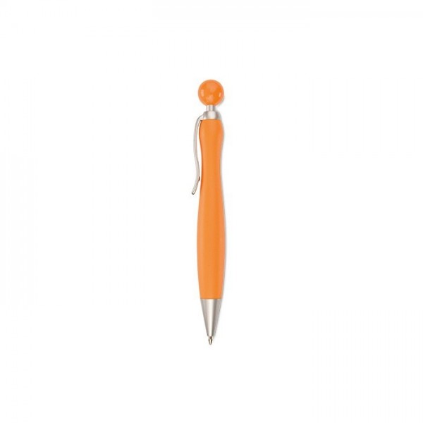 WIMEN Długopis z okrągłą końcówką pomarańczowy