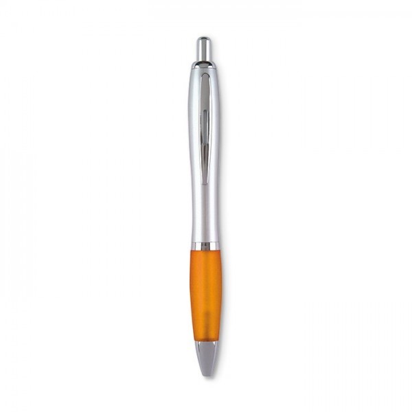 RIOSATIN Długopis z miękkim uchwytem pomarańczowy