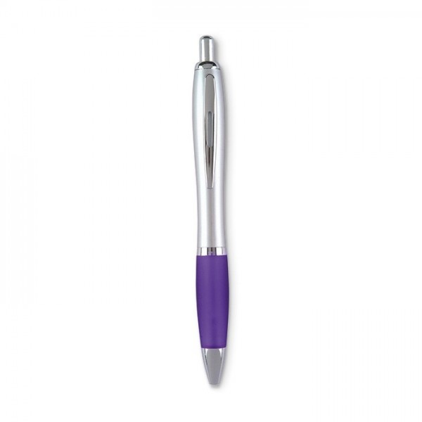 RIOSATIN Długopis z miękkim uchwytem fioletowy