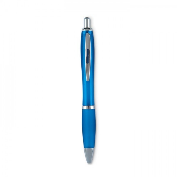RIOCOLOUR Długopis z miękkim uchwytem niebieski